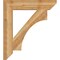 Ekena Millwork Westlake Slat Rough Sawn Bracket, Western Red Cedar, 6"W x 34"D x 38"H BKT06X34X38WTL06RWR - alternate 4